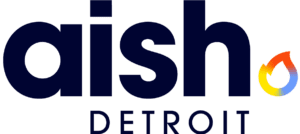 Copy of Aish logo black letters small