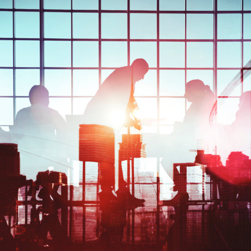 Business People Meeting Corporate Teamwork Collaboration Concept